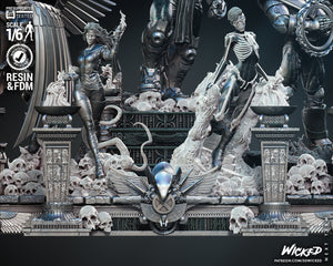 WICKED – Diorama Apocalypsis – 3D Print Model STL