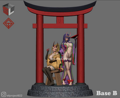 Project - Shuten Douji 3D Print - STL file - 3D Print STL File for Resin Printer