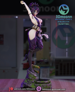 3Dmoonn Yuzuriha Hells Paradise