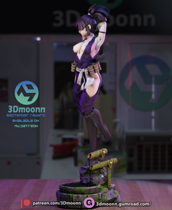 3Dmoonn Yuzuriha Hells Paradise