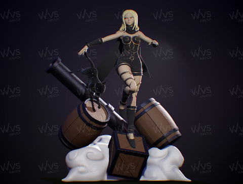 3D Prints STL Girl Character Models