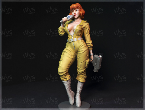 3D Prints STL April Girl Character Models