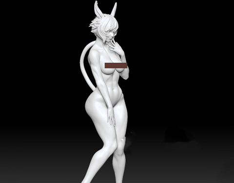 LOL Evelynn and FF Y shtola Final Fantasy 3D Print - STL file