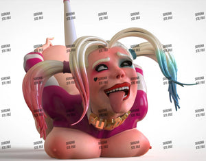 Harley Quinn pen holder 3D Prints STL File