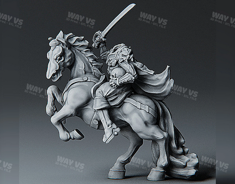 Headless Horseman 3D Prints STL File