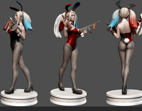 Epic Pirates Bunny Quinn 3D Print - STL file