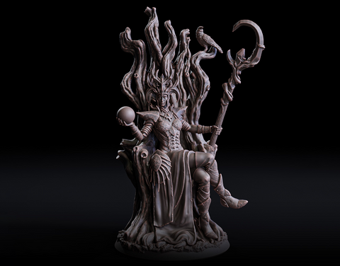 Thorn Queen 3D Print - STL file