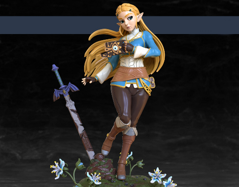 Princess Zelda 3D Print - STL file