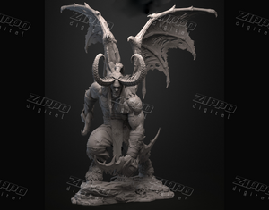Illidan Stormrage 3D Print - STL file