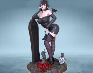 Mavis Waifu SFW and NSFW 3D Print - STL file