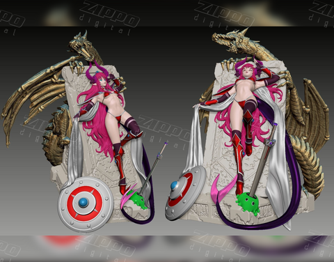 Elizabeth Bathory from Fate Grand Order 3D Print - STL file