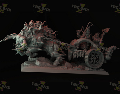 Infernal dwarves chariot 3D Prints STL File