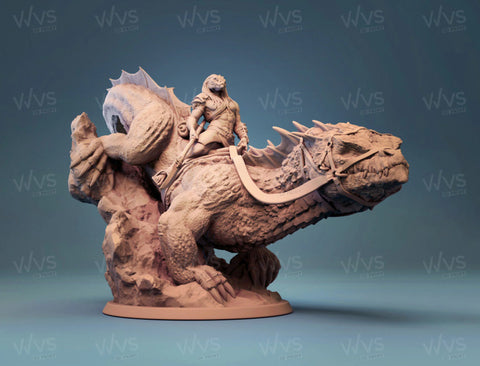3D Prints STL Large Lizards In The Genus Varanus Character Models