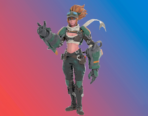 Pilot 76 and Rebecca Edgerunners 15 3D Print - STL file