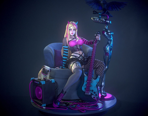 Joan The Muse 3D Print - STL file