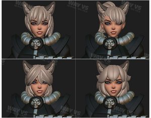 Heads 3D Prints STL File