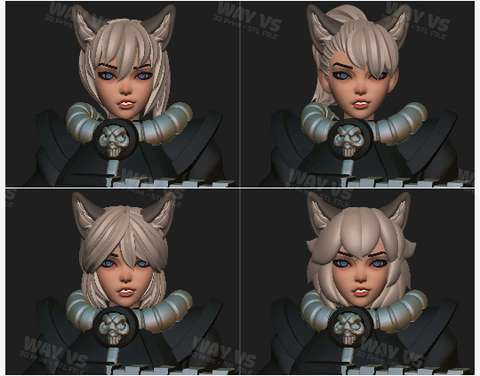Heads 3D Prints STL File