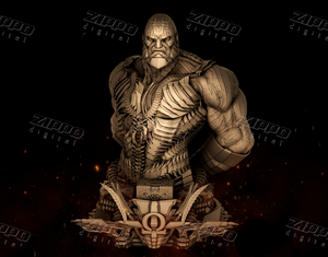 Darkseid Bust 3D Print - STL file