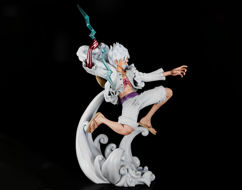 Kabuki Figures Luffy Gear5 3D Print - STL file