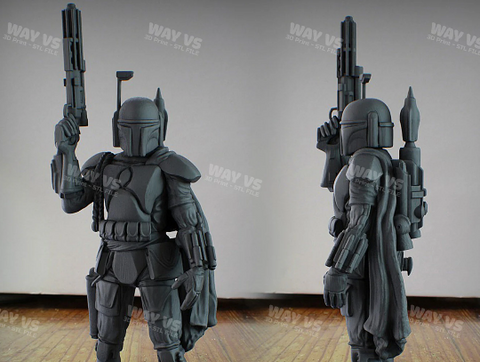 Boba Fett 3D Prints STL File