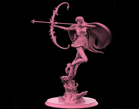 Sailor Mars Rei Hino from Sailor Moon 3D Print - STL file