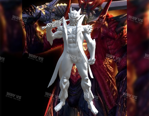 Devil May Cry IV - Dante Devil Form 3D Prints STL File