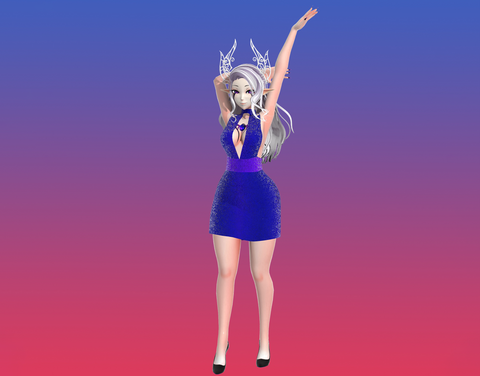 Chu Chi Nhuoc and Birthday Dress 3D Print - STL file