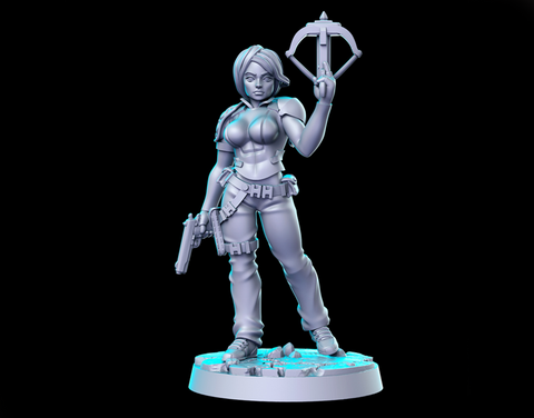 Scarlett Soldier 3D Print - STL file