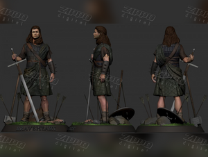Braveheart 3D Print - STL file