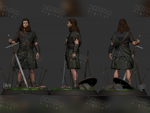 Braveheart 3D Print - STL file