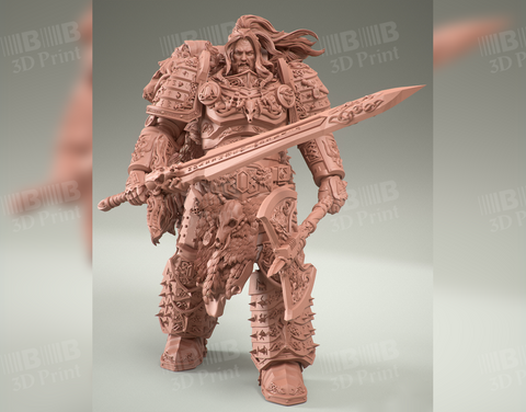 Grimdark Characters Pack April 2022 3D Prints STL File
