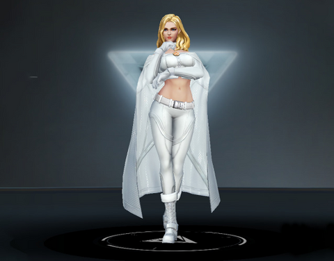 Emma Frost 3D Print - STL file