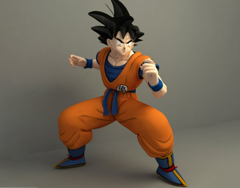 Son Goku 3D Print - STL file