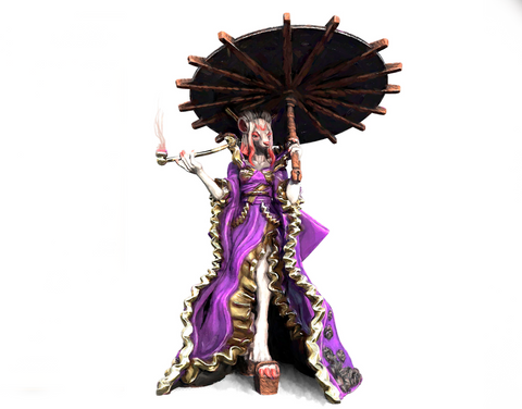 Lady Nezumi Rat Folk 3D Print - STL file