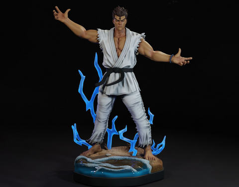 Ryu Iconic Scene 3D Print - STL file