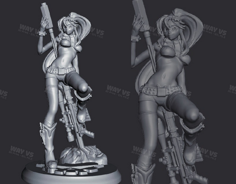 Gurren Lagann Yoko Littner 3D Prints STL File