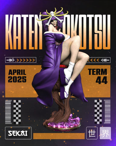 Sekai - Katen Statue - 3D Print - STL file - 3D Print STL File for Resin Printer