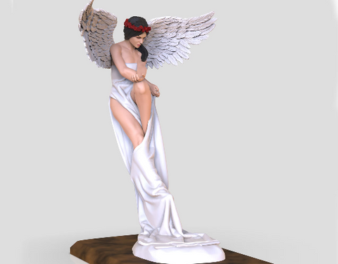 Angel 3D Print - STL file