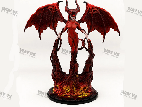Demon Queen 3D Prints STL File