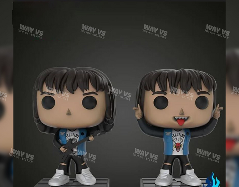 Funkos Eddie Munson Stranger Things 3D Prints STL File