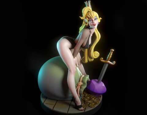 Princess Daphne 3D Print - STL file