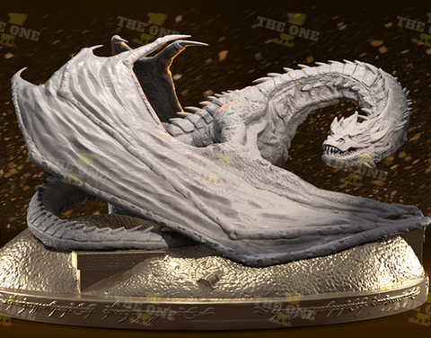 Smaug the Golden Hobbit 3D Prints STL File