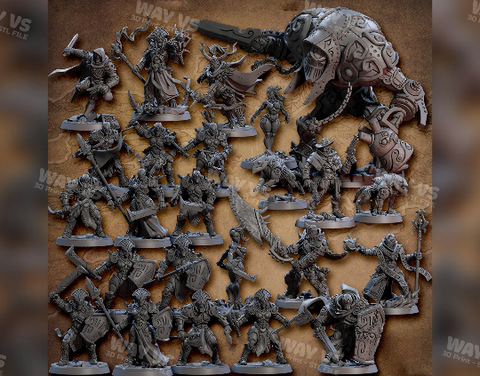 Heroes 3D Prints STL File