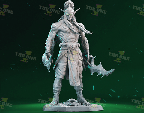 Illidan The Demon Hunter 3D Prints STL File