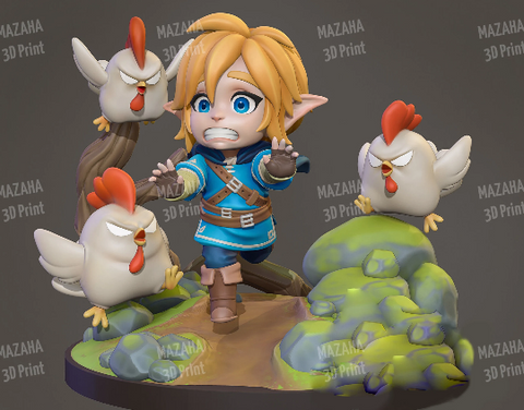 Link 3D Prints STL File
