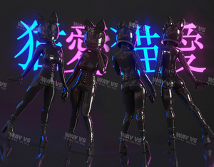 Cat Love 3D Prints STL File