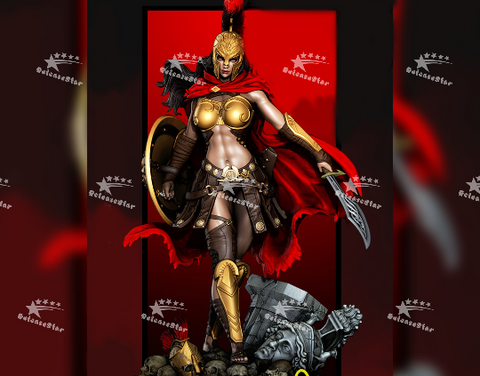 Spartan Girl 3D Prints STL File