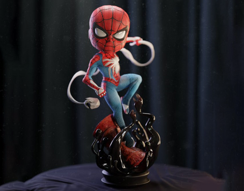 Pocket Player Spider-man 3D Print - STL file