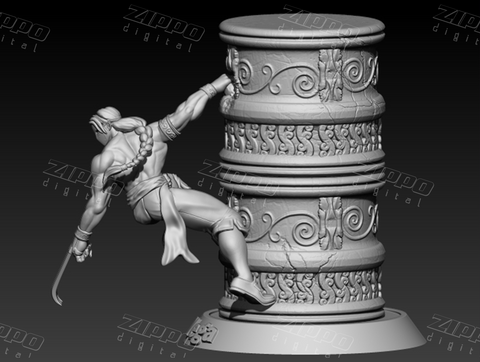 Street Fighter Vega 3D Print - STL file