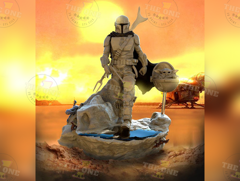 Mandalorian 3D Prints STL File